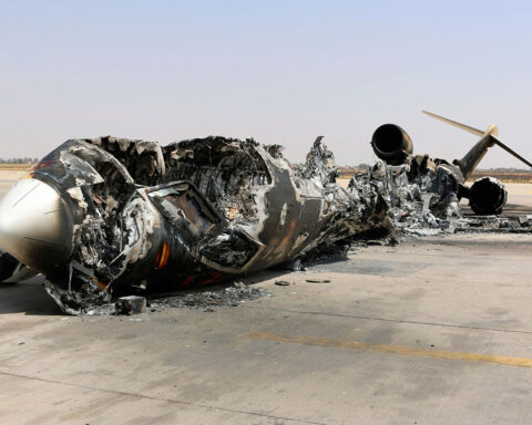 global war risk alert linked to Iran air defense systems tracking aircraft