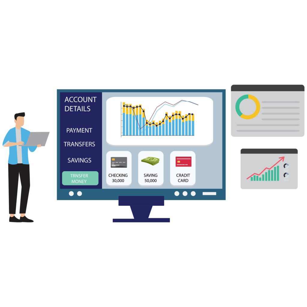 Financial technology earnings supported by cloud banking server expansion