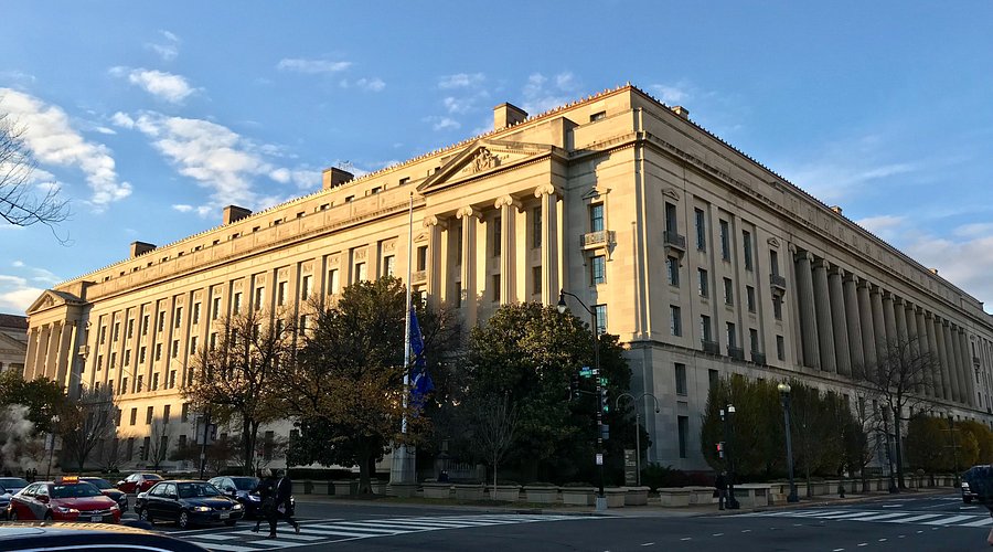 Washington skyline representing the national impact of US competition policy in 2026
