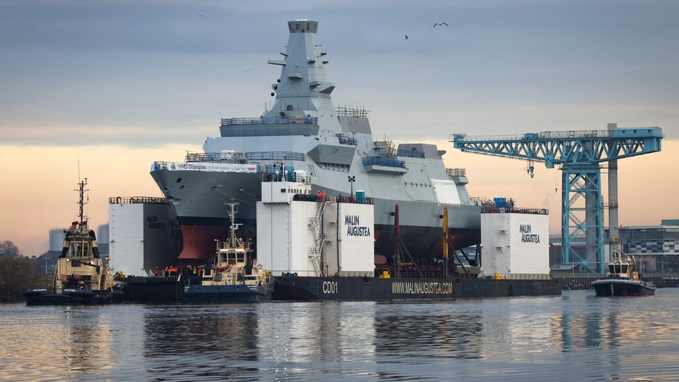 Aerospace assembly line highlighting growth in defense manufacturing UK sector