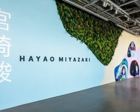 Visitors walking through immersive animation exhibit in Los Angeles 2026