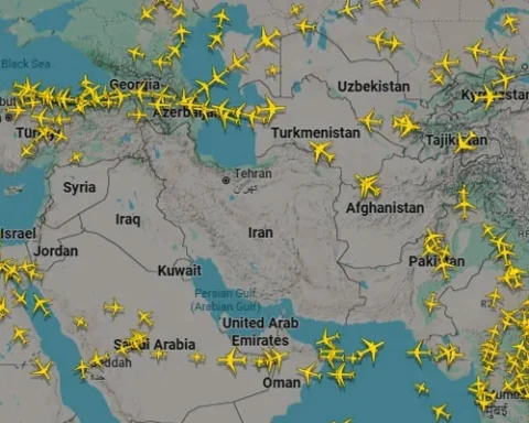 global travel disruption Iraqi airspace closure March security concerns