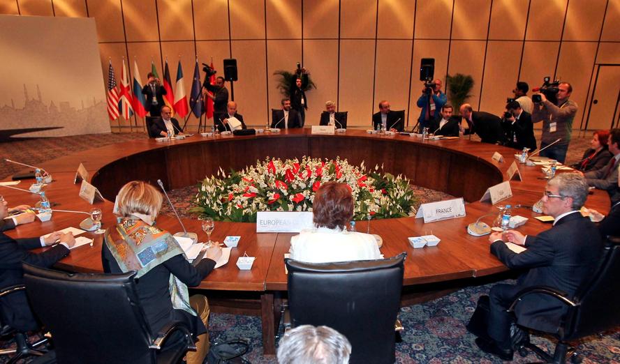 Middle East Peace Talks Continue as US Keeps Iran Details Secret 2 government officials in closed-door session during Middle East peace talks