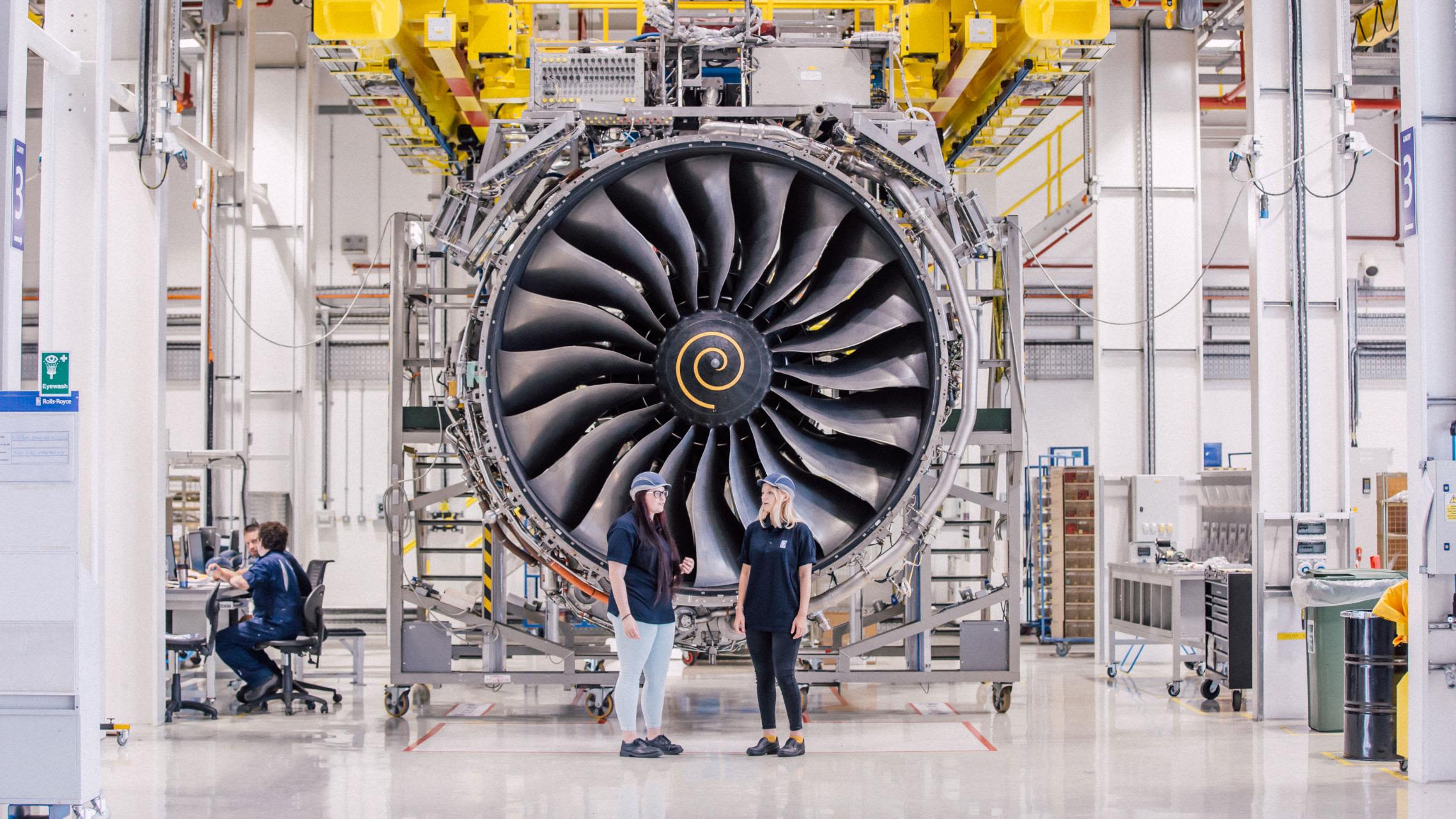 Rolls Royce Aircraft Engines Face Airline Scrutiny in London 1 Rolls Royce aircraft engines Trent XWB used on widebody jets