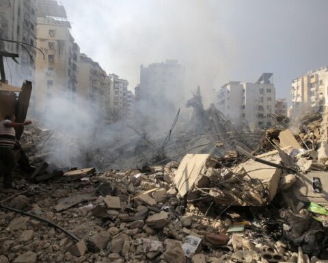 UN humanitarian warning highlights civilian areas damaged in Beirut airstrikes