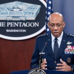 US military presence with navy ships deployed in the Persian Gulf near Iran