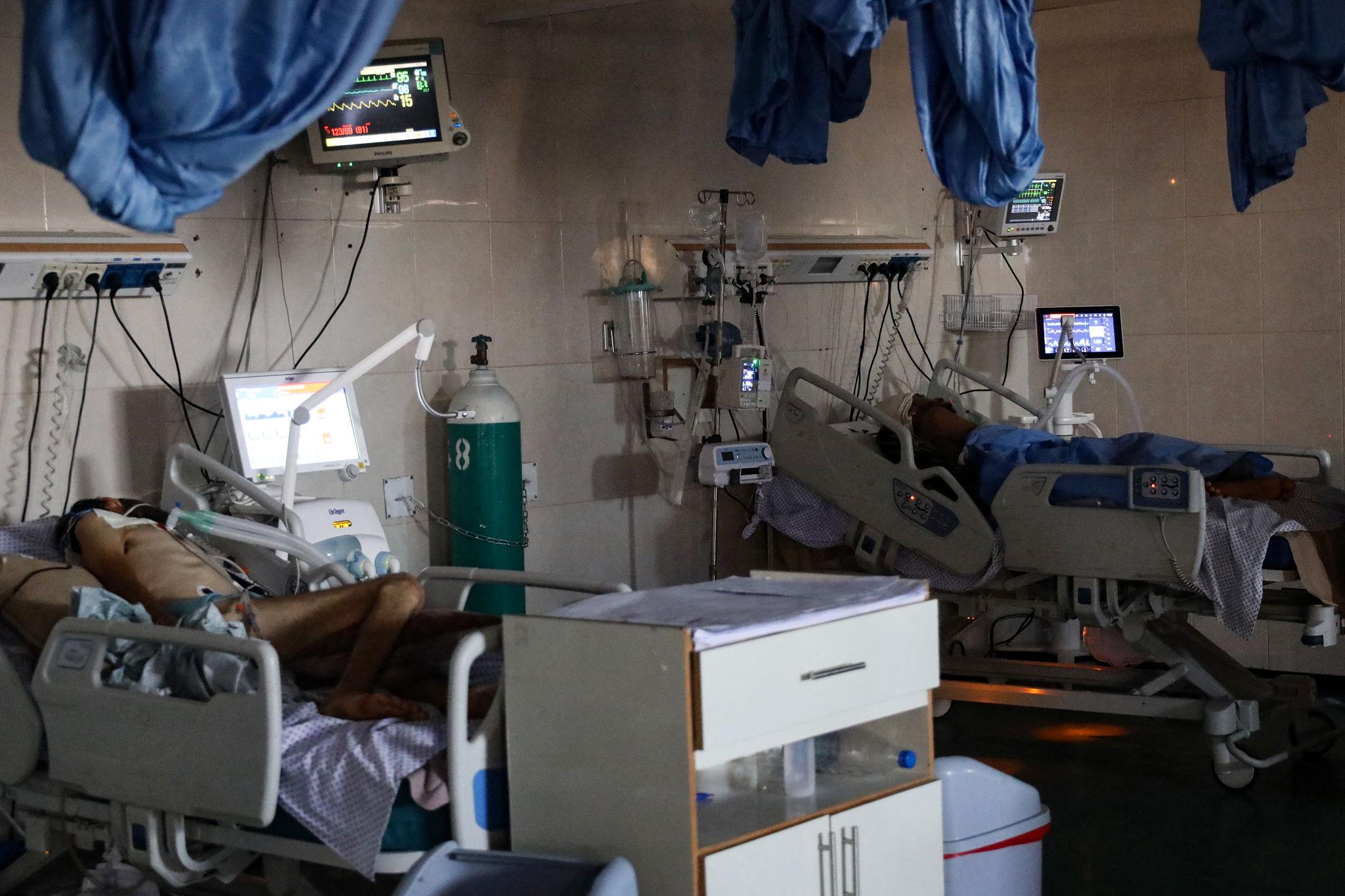 Gaza hospitals patients overcrowded during medical crisis in 2026