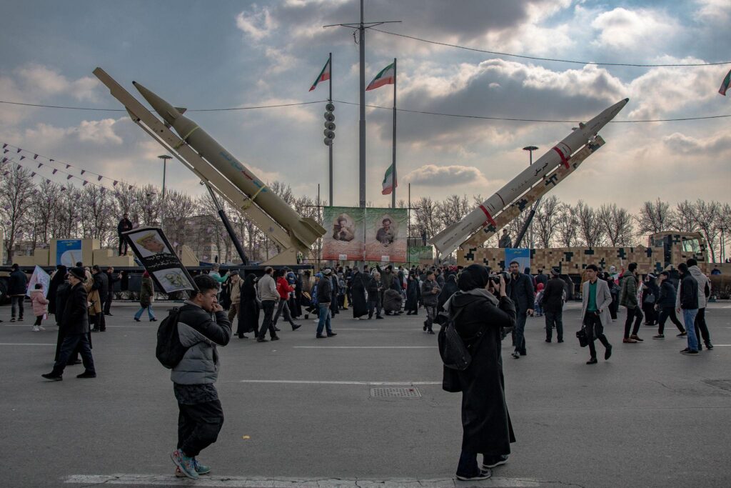 Iran missile strike US base missile launch targeting US military installation