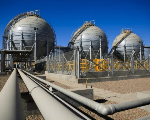 Italy strategic oil reserve tanks supporting global oil supply stabilization efforts