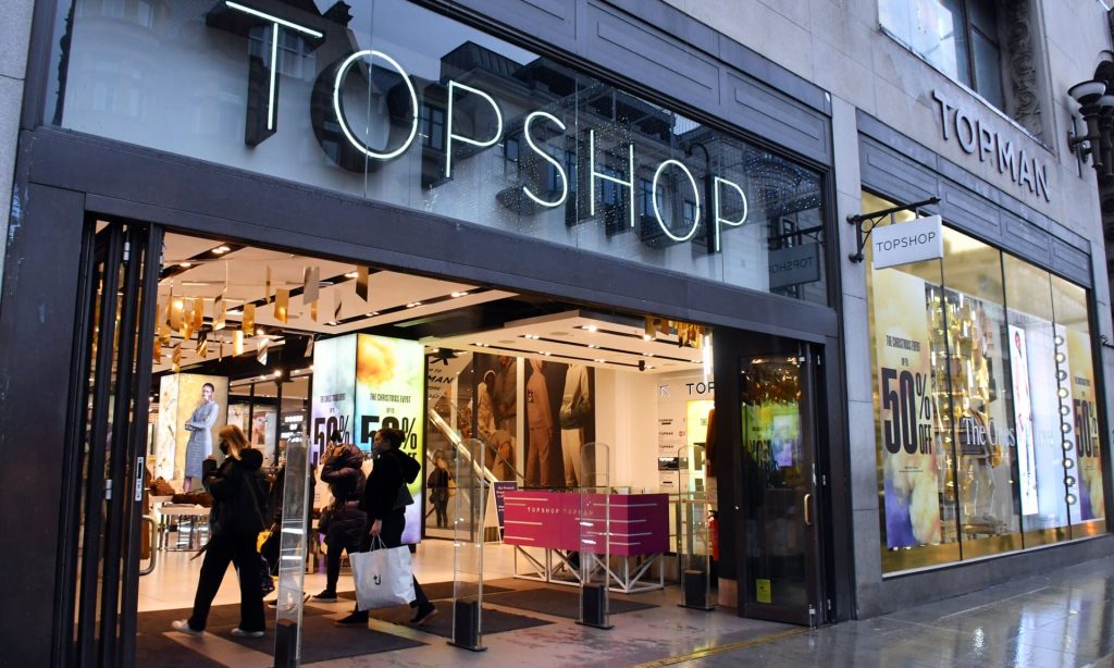 Topshop administrators seek bids of up to £200m for fashion chain