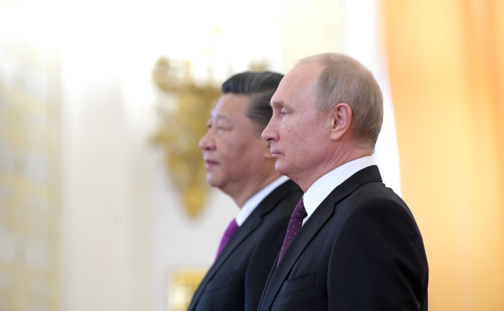 As tensions in Ukraine escalate, Xi and Putin decry Nato expansion