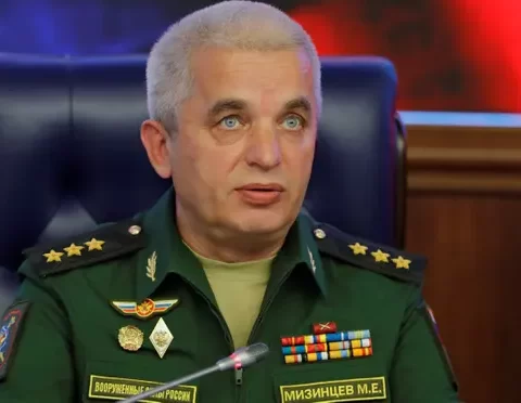 Colonel-General Mikhail Mizintsev, dubbed 'the butcher of Mariupol',