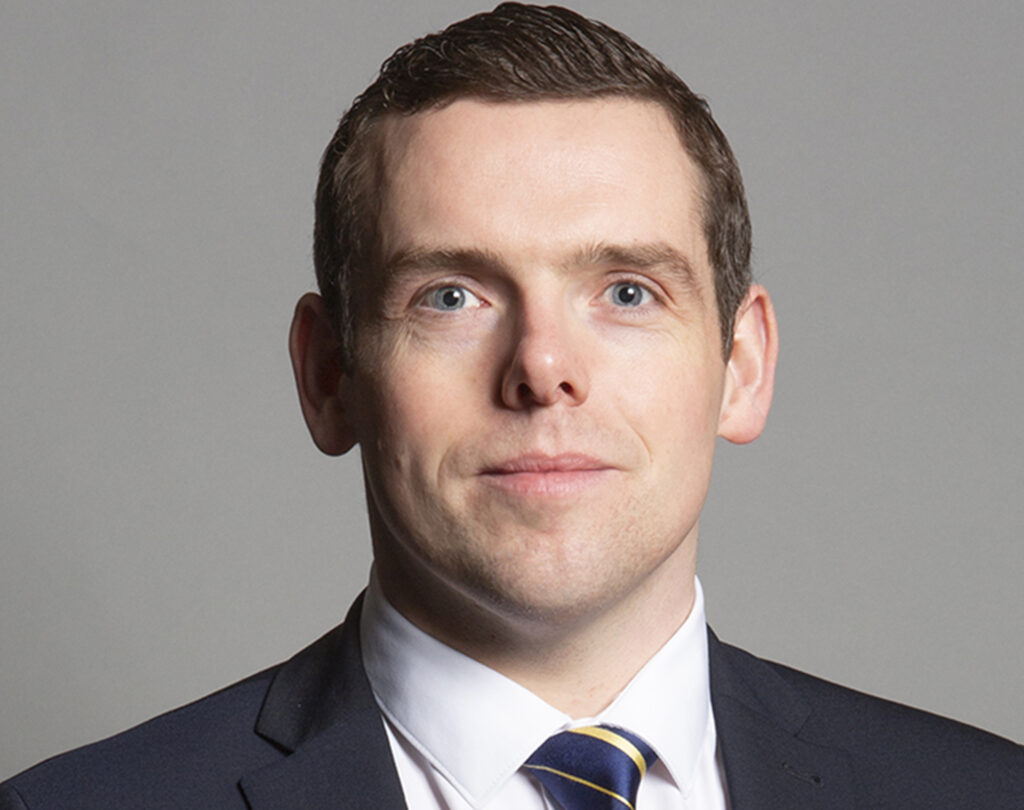 Ross Douglas withdrew his letter of no confidence in Boris Johnson