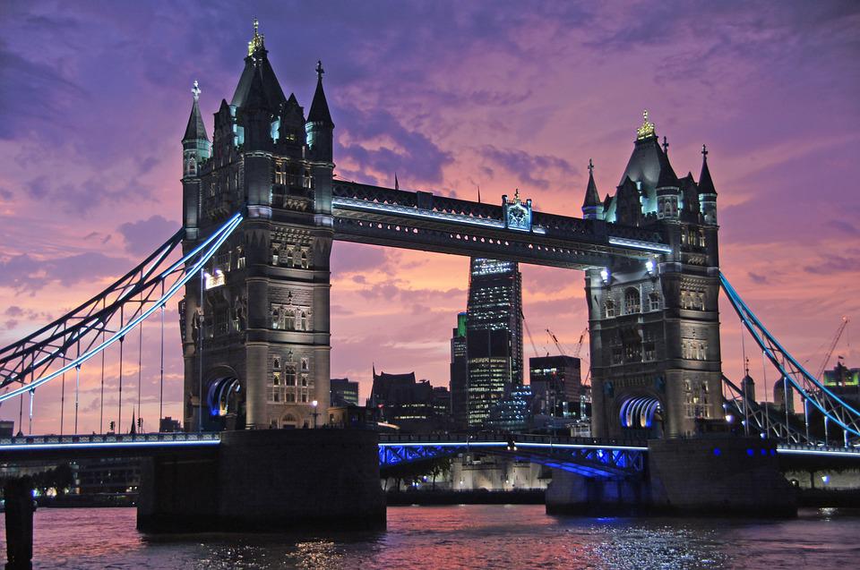 Famous London Tower Bridge