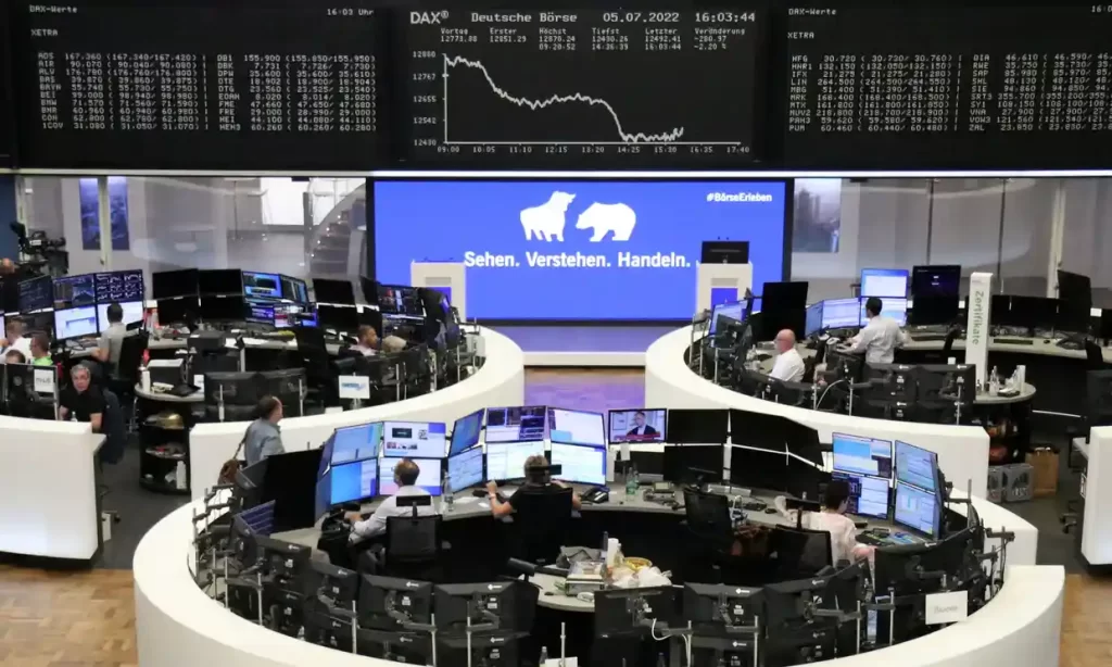 European stock markets fall due to growing recessionary fears