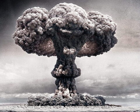 A nuclear blast