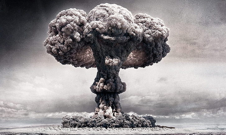 A nuclear blast