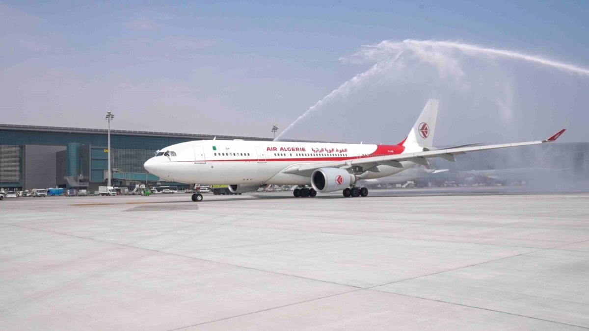 UAE airlines Algeria impact at Houari Boumediene Airport