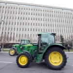 Farming Minister Drives Tractor to Parliament for Mental Health Awareness