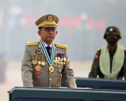Heavy security presence during Myanmar politics 2026 election