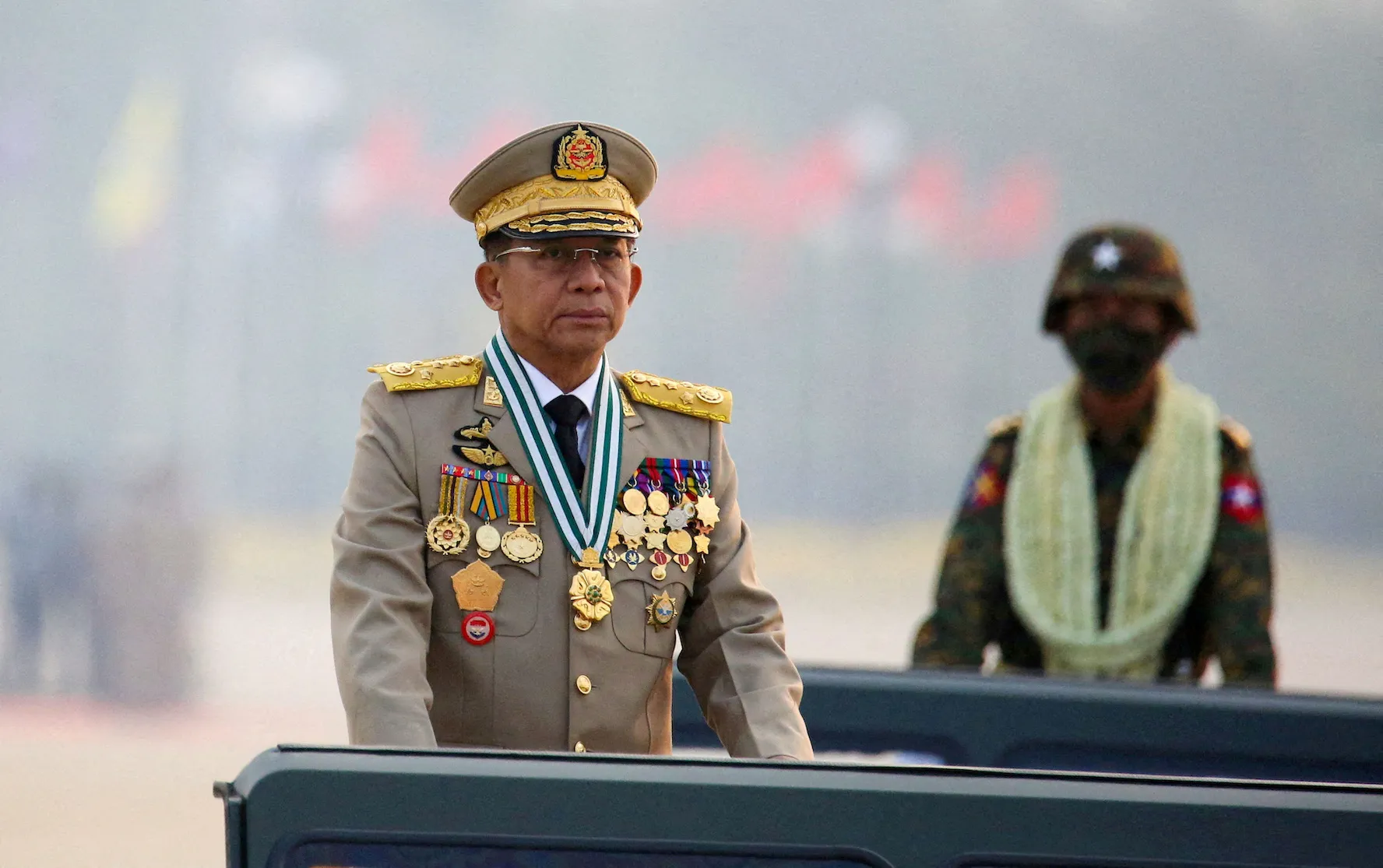 Heavy security presence during Myanmar politics 2026 election