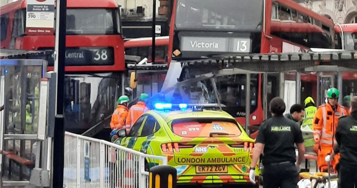 London's Victoria Station Mourns Tragic Loss After Fatal Bus Accident