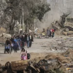 Israel Gaza military operation destruction residential area Gaza 2026