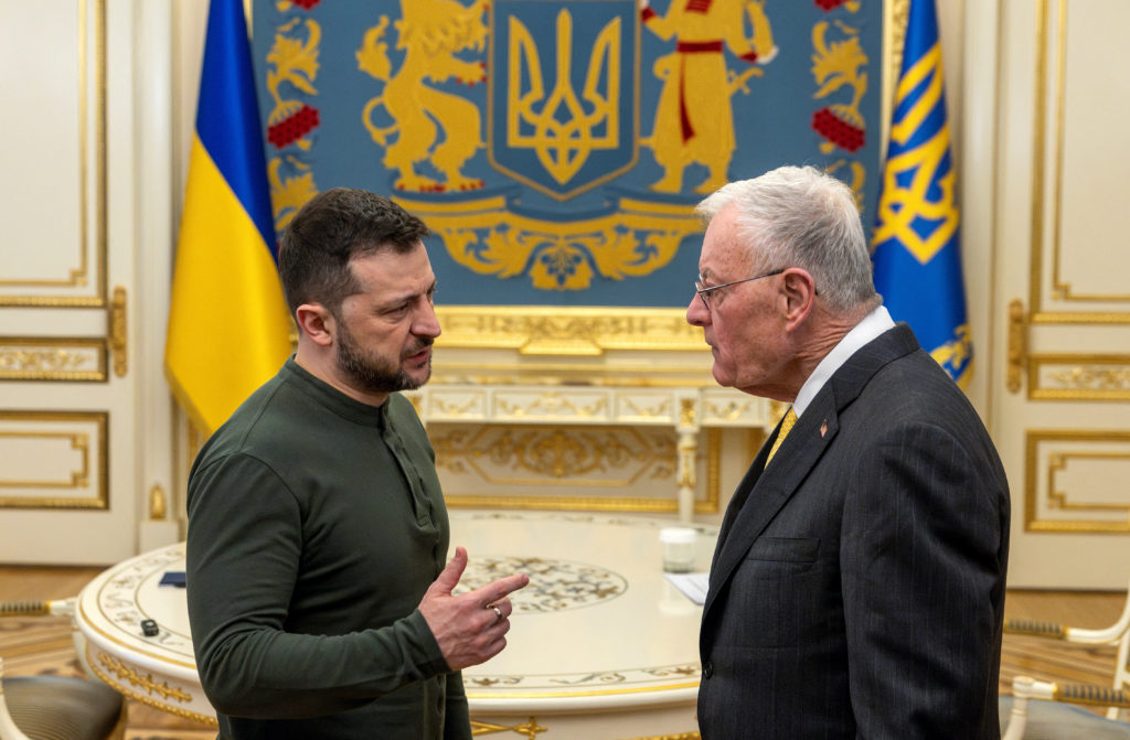 Ukraine peace discussions highlighted as Zelenskyy meets international partners
