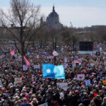 Trump war global reaction spreading through international protests and public demonstrations