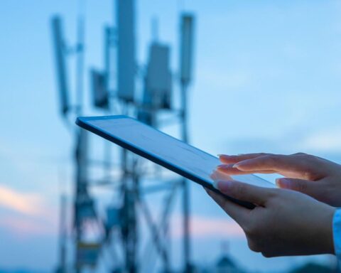 London government district during telecom security review discussions