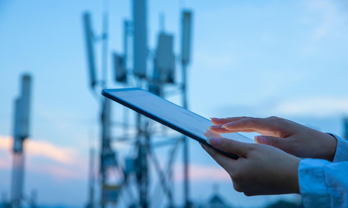 London government district during telecom security review discussions