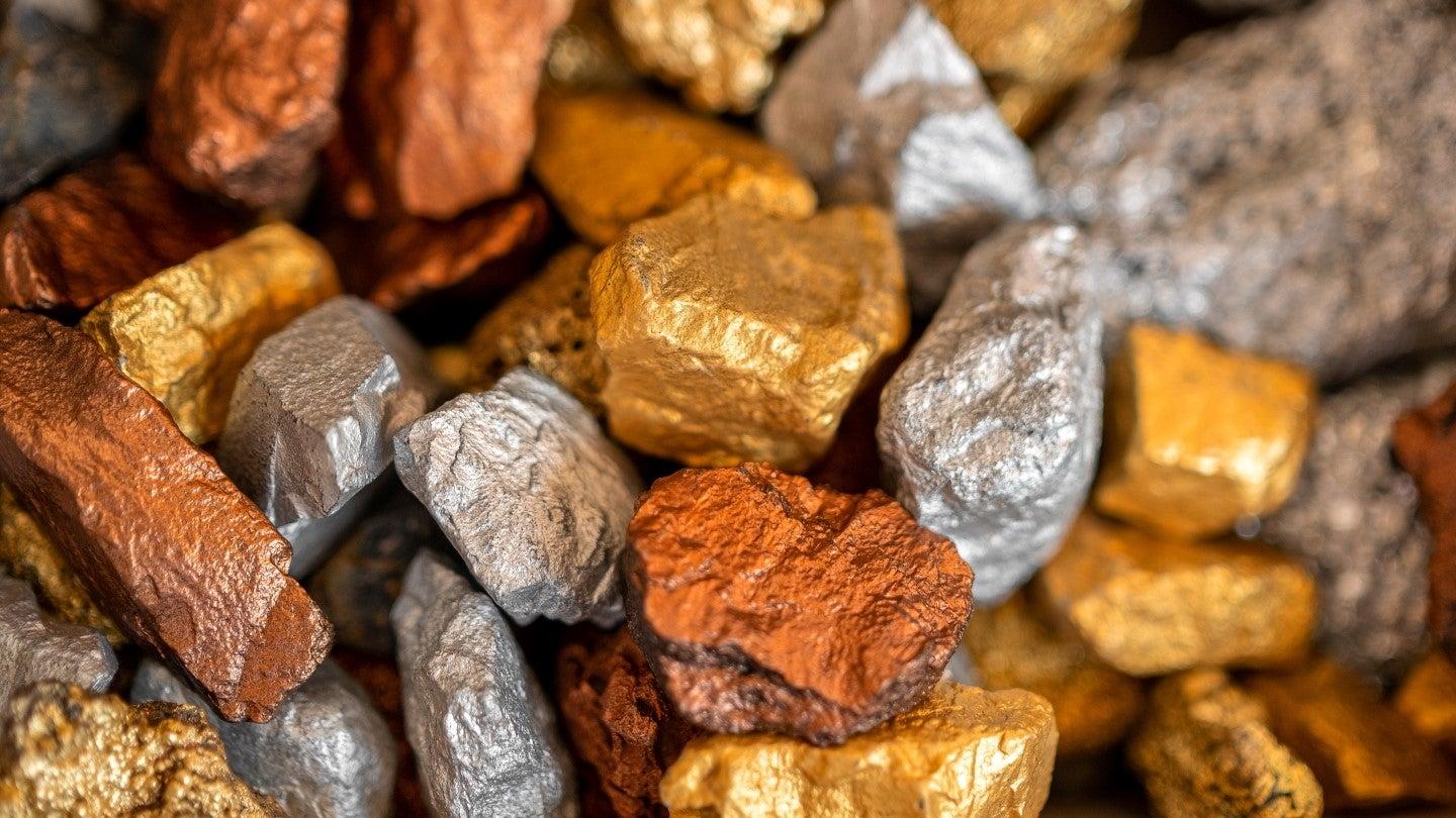 Mining industry outlook showing large-scale industrial mining operations