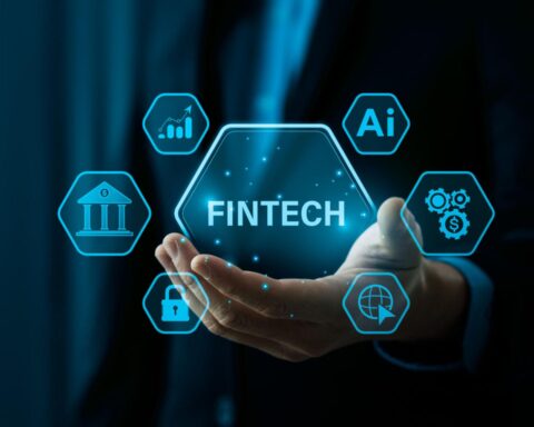automated AI banking platform managing digital financial transactions