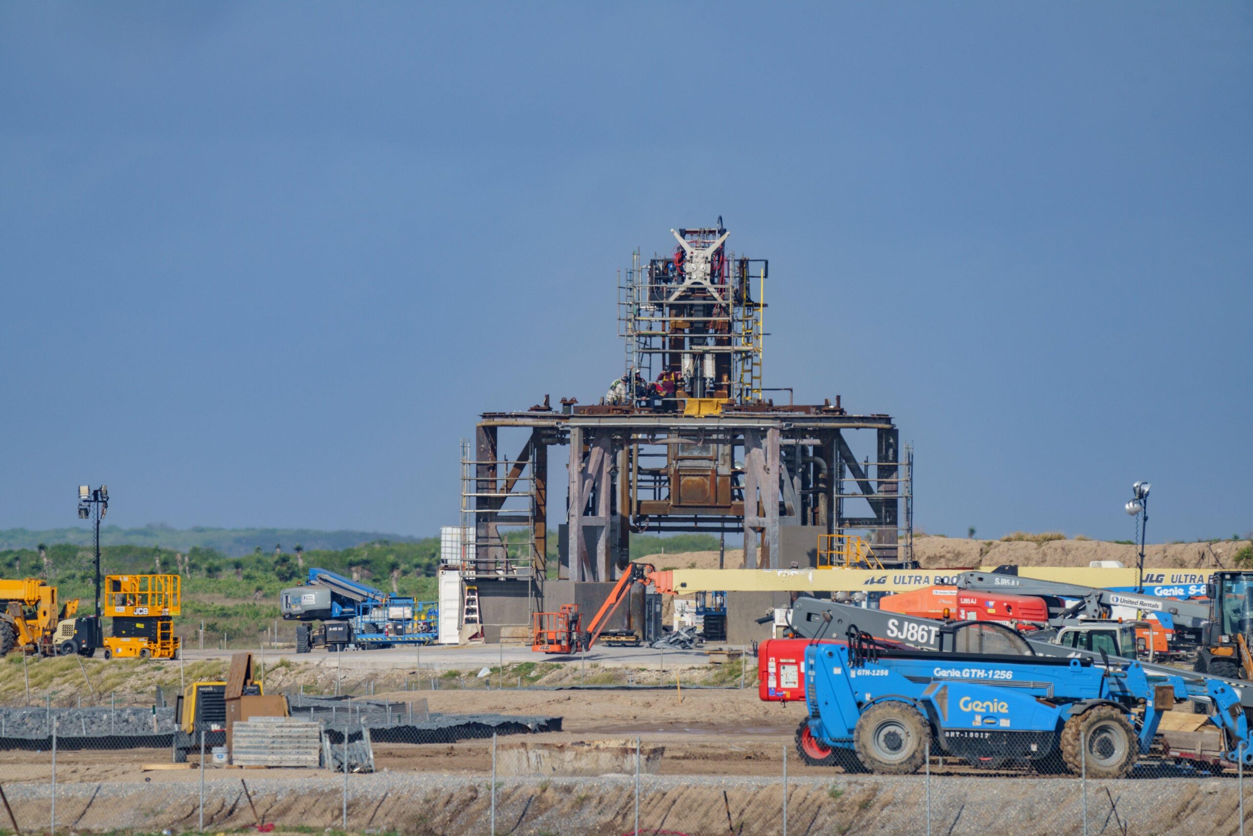 Texas Launch Facility Draws Global Attention After SpaceX Delays Starship Flight 2 Engineers monitoring systems inside Texas launch facility operations center