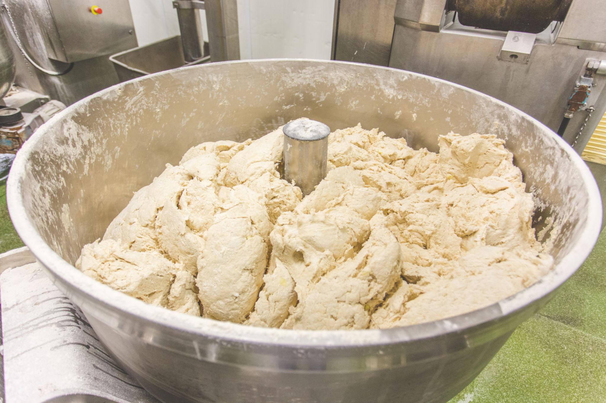 UK food manufacturing plant during food industry crisis in Britain