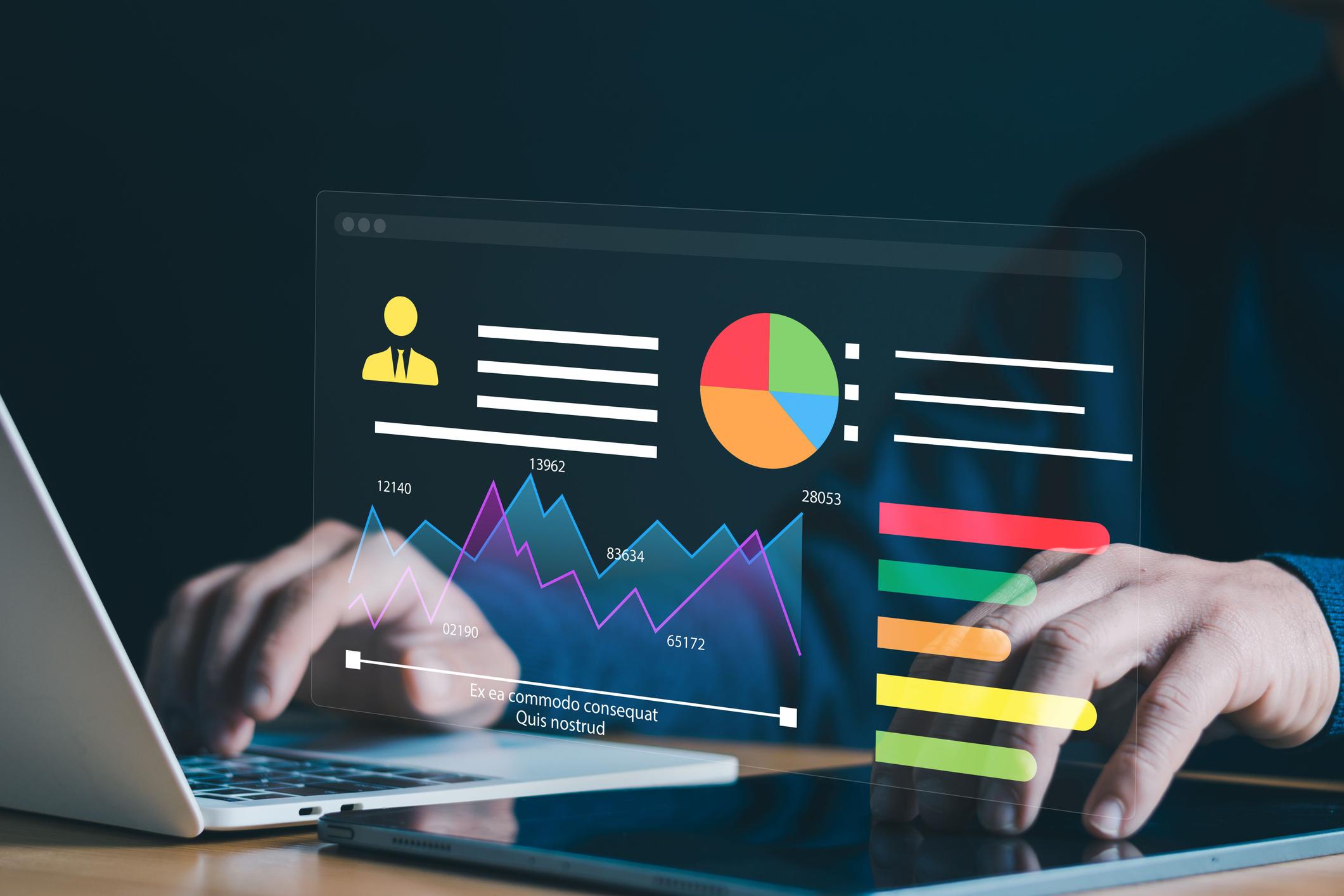 Global banking professionals using AI investment banking systems in modern financial offices