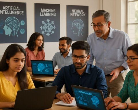 AI digital transformation workforce training in India