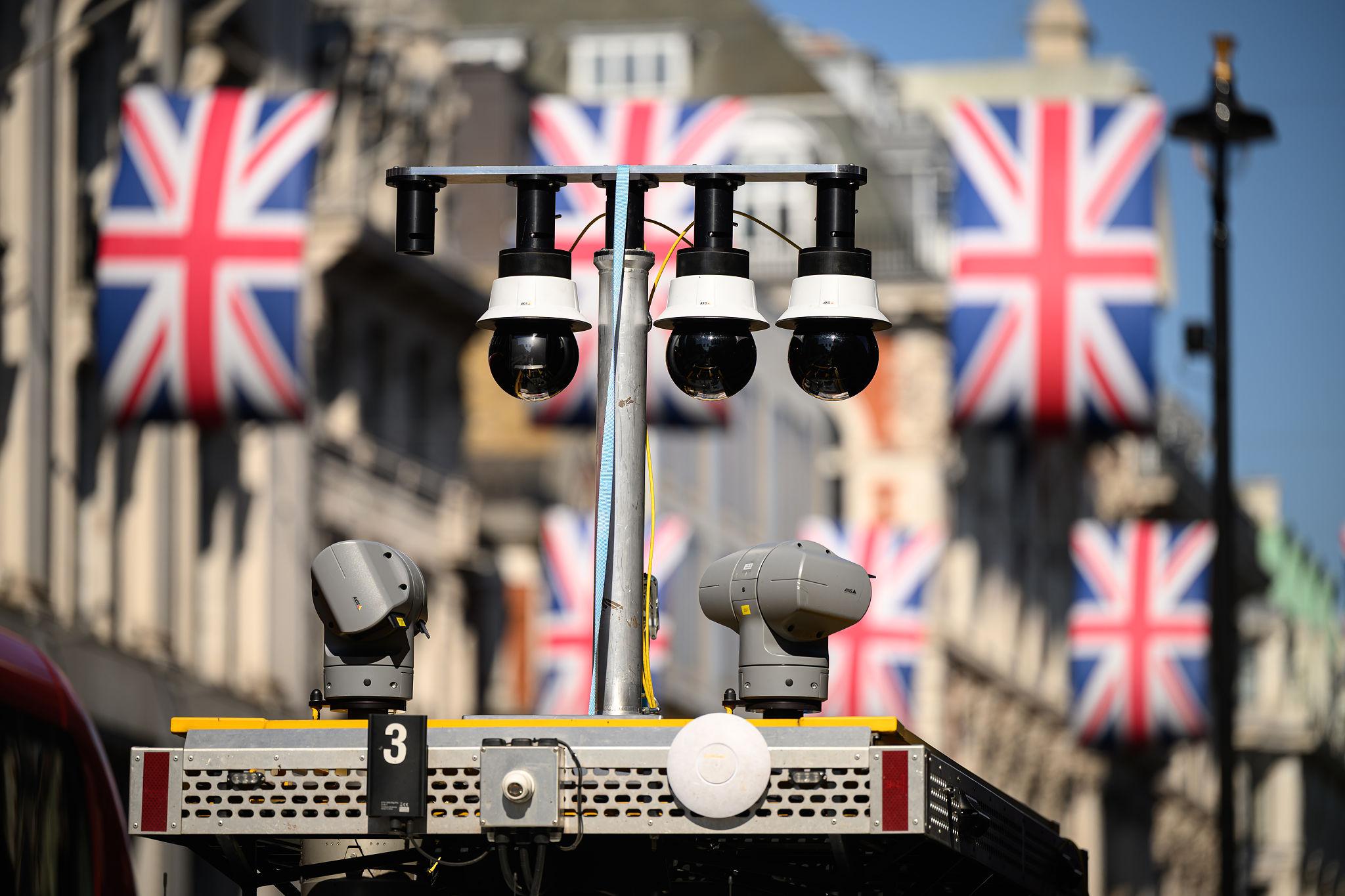 AI security monitoring technology used for public surveillance in London