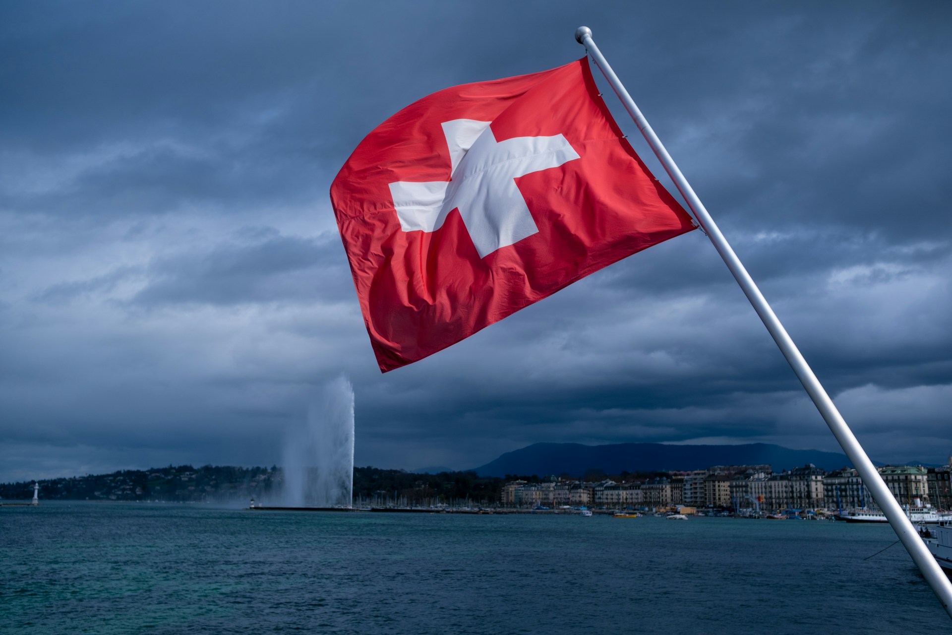 Campaign posters regarding the Swiss population cap