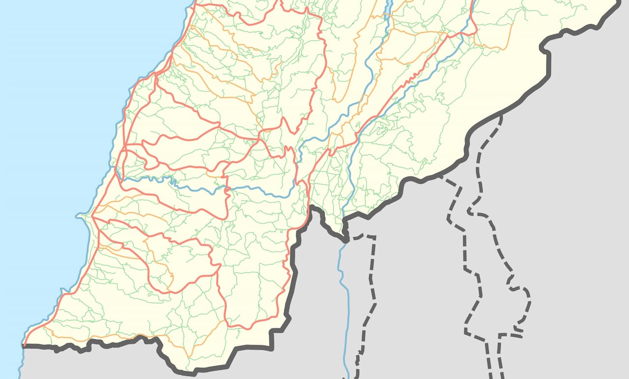 Israel security zone in southern Lebanon