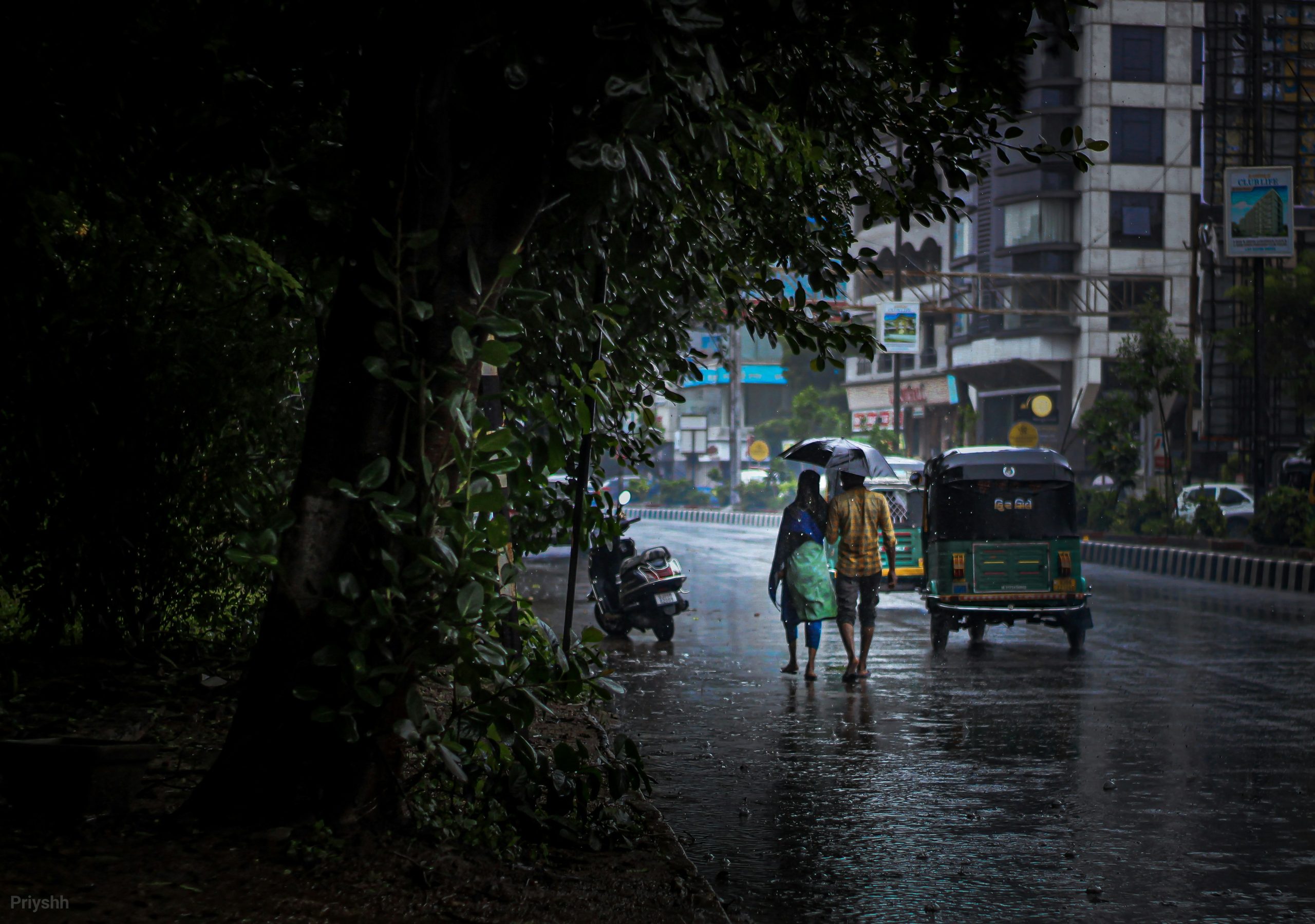 Satellite view of India El Nino conditions
