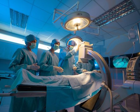 AI-assisted surgery used by UK surgeons during a live operation in 2026