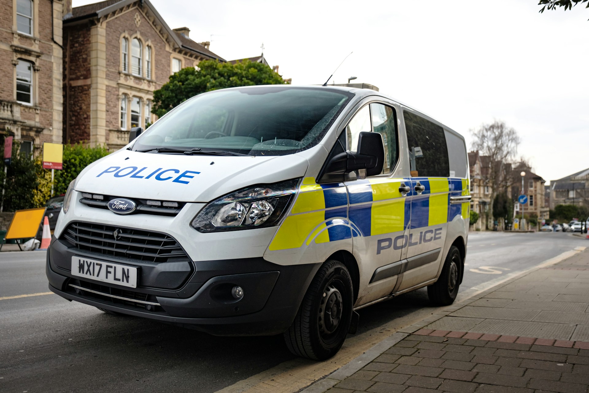 Police tape after man released on bail in Lisburn