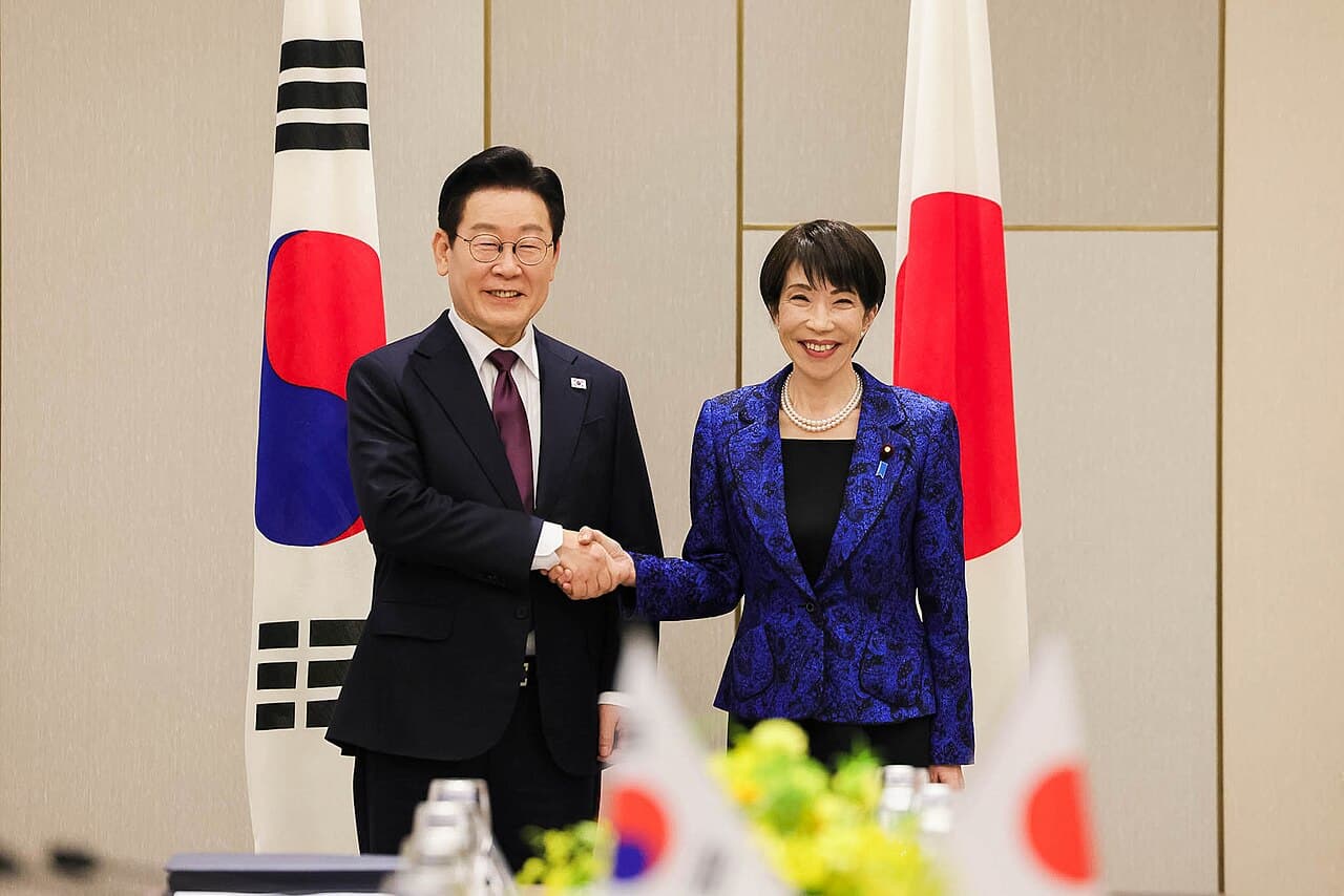 South Korea and Japan denuclearisation air collaboration