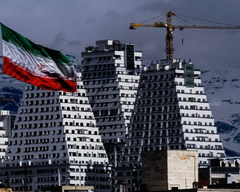 Iran nuclear deal flag