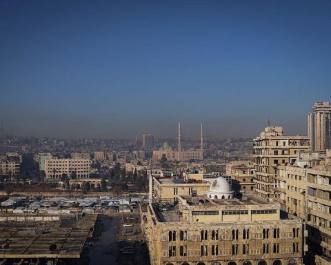Aleppo attack security forces operating in northeast Aleppo Syria 2026