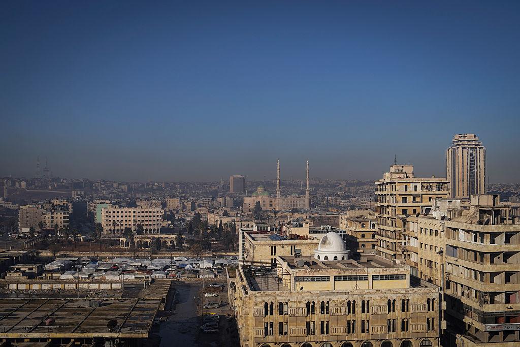 Aleppo attack security forces operating in northeast Aleppo Syria 2026