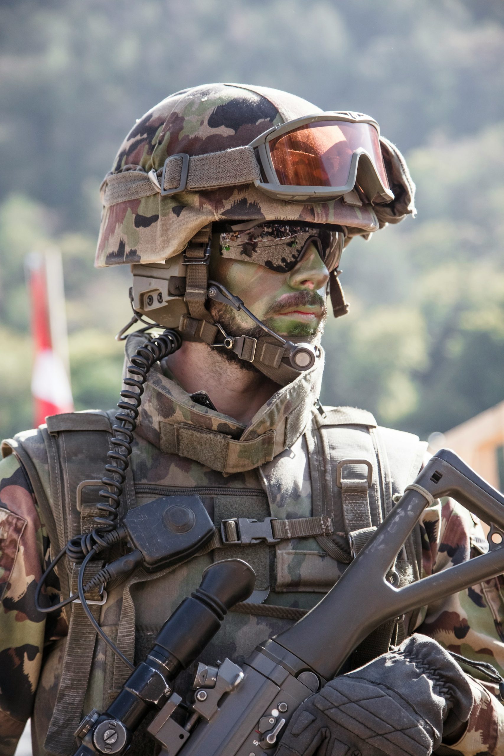 Military surveillance activity monitors security developments near the Lebanon border in 2026