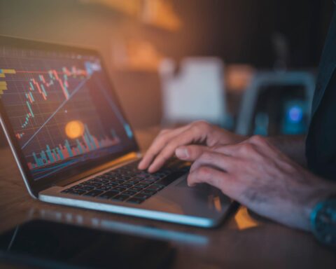 Global market volatility displayed on financial trading screens across European markets