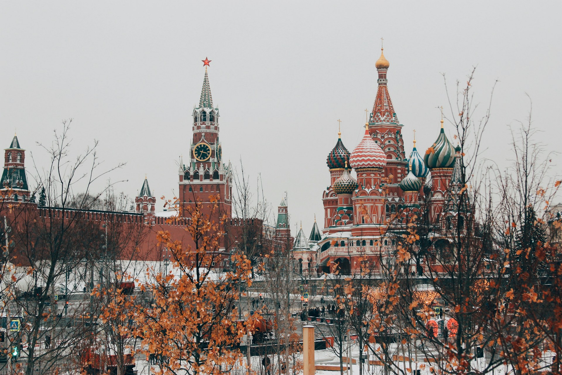 The Russian ambassador arrives for a meeting